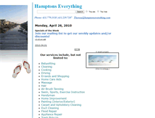 Tablet Screenshot of hamptonseverything.com